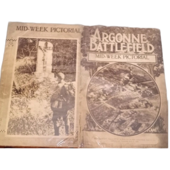 (2) NEW YORK TIMES MID-WEEK PICTORIAL Magazines 1918 & 1919 WWI War Publication - Picture 7 of 7